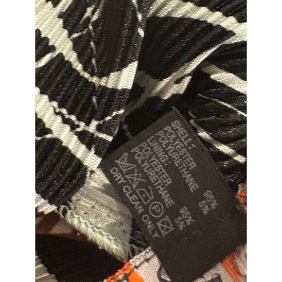 ANAC Designed by kimi Size Medium Floral and abstract blue brown Y2K Blouse EUC - Picture 4 of 5